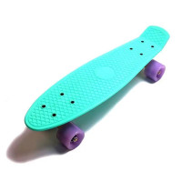 Пенні-борд 22 ClaLogo Бірюзовий підсвітка коліс CL_Turquoise