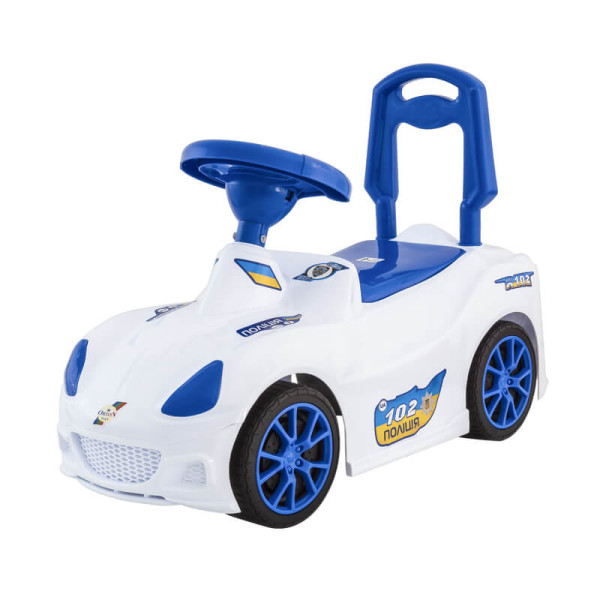 Машинка-каталка Оріон "Спорт" поліція пластикова 160Б Машинка-каталка Оріон "Спорт" поліція пластикова 160Б