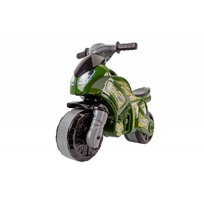 Каталка Біговел ТехноК Мотоцикл Військовий зелений 5507