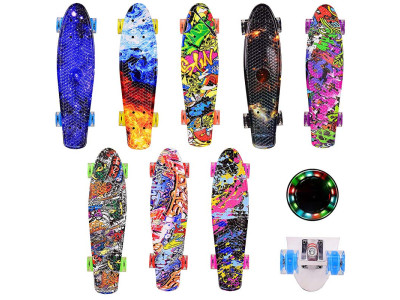 Пенні борд 56 15 см колеса PU зі світлом SC20602 Пенні борд 56 15 см колеса PU зі світлом SC20602