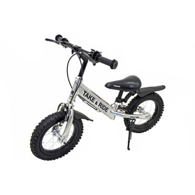 Велобіг Take&Ride Favorit з гальмами лапкою і бризговиками хром RB-50 Favorit