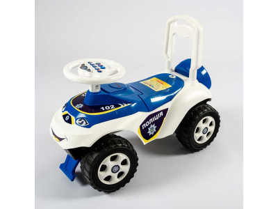 Іграшка дитяча для катання "Машинка" музична ПОЛІЦІЯ 0142/11UA Іграшка дитяча для катання "Машинка" музична ПОЛІЦІЯ 0142/11UA