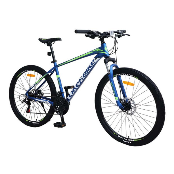 Велосипед дорослий 2-х колісний 27 5" LIKE2BIKE Active 1.0 синій матовий A212701