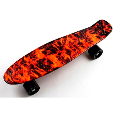 Пенні-борд 22 Print Вогонь підсвітка коліс PR13