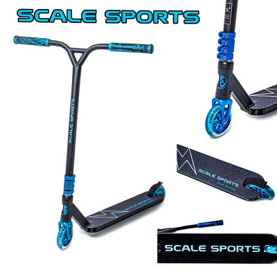 Трюковий самокат Scale Sports Adrenaline 110 мм Синій SSPA_Blue