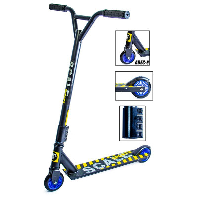 Трюковий самокат Scale Sports Tornado Чорний SSPT_Black