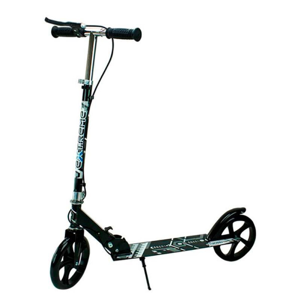 Самокат міський 2 колеса PU 200 мм з гальмом SC2425_Black