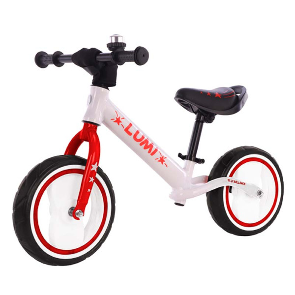 Біговел Lumi BALANCE TILLY 12" Білий з підсвічуванням коліс T-212521 White