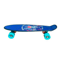 Пенні борд 22" Skull PU колеса 56*15 cm SC20402_Ocean