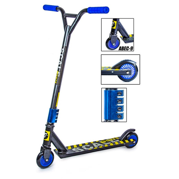 Трюковий самокат Scale Sports Tornado Чорно-Синій SSPT_Black-Blue Трюковий самокат Scale Sports Tornado Чорно-Синій SSPT_Black-Blue