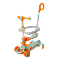 Самокат 5 в 1 Smart Помаранчевий N-388_Orange