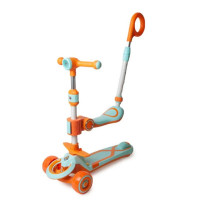 Самокат 5 в 1 Smart Помаранчевий N-388_Orange