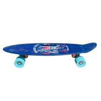 Пенні борд Skull 24" PU колеса з ручкою 60*17 cm SC20514_Ocean