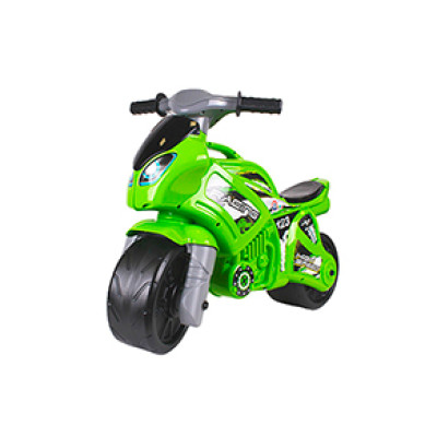 Іграшка каталка Мотоцикл Технок зелений 6443