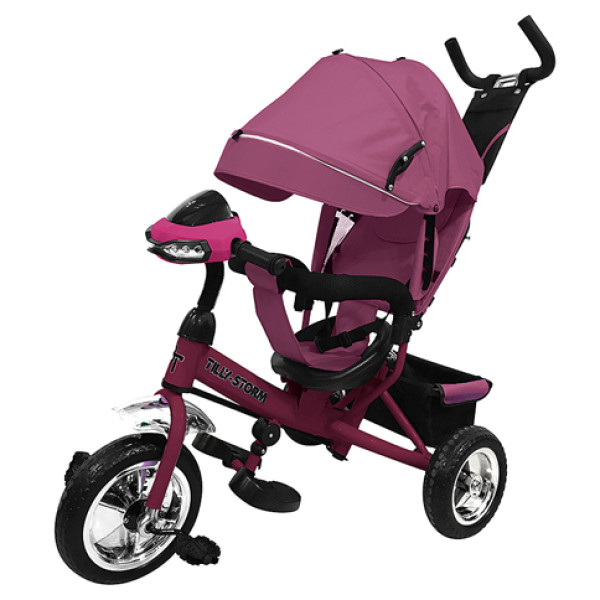 Велосипед триколісний Фіолетовий T-349 Фиолетовый Велосипед триколісний Фіолетовий T-349 Фиолетовый