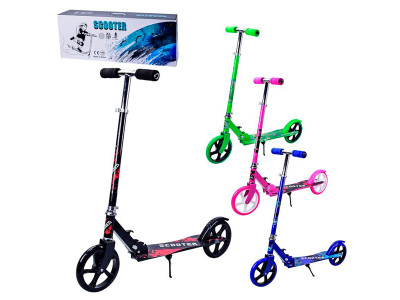 Самокат міський 2-х колісний 4 кольори метал HL-3621 Самокат міський 2-х колісний 4 кольори метал HL-3621