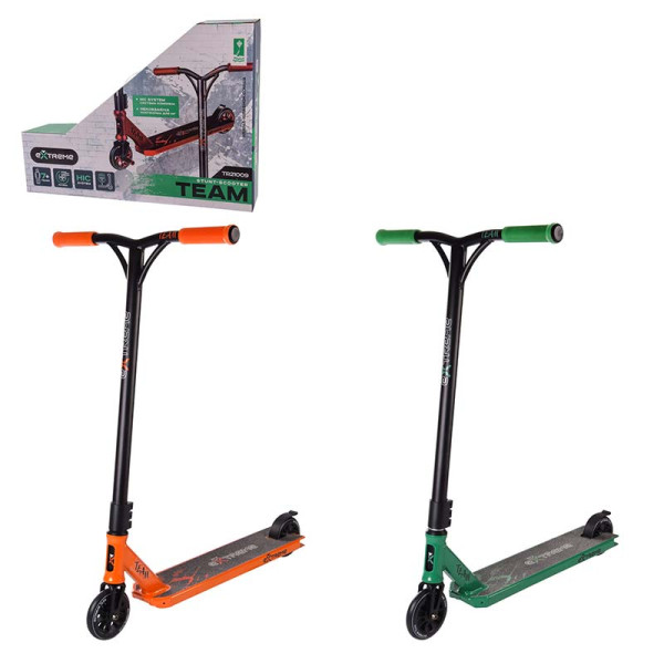 Самокат трюковий 2-х колісний Extreme Motion Team PU 110мм TR21009