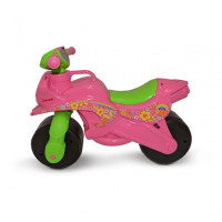 Біговел Doloni Toys "Мотобайк" рожевий без музики 0138/650