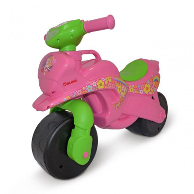 Біговел Doloni Toys "Мотобайк" рожевий без музики 0138/650