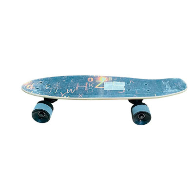 Лонгборд 22" MIX 2 кольори колеса PU LB21002_Brown