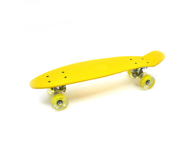 Скейтборд Пенні борд Maximus PENNY BOARD MAX со светом жовтий 56 см МАКС.5358 Скейтборд Пенні борд Maximus PENNY BOARD MAX со светом жовтий 56 см МАКС.5358