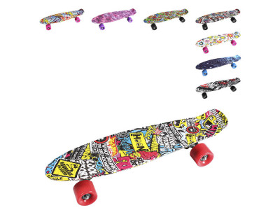 Скейт пластиковий з колесами що світяться BT-YSB-0079 Скейт пластиковий з колесами що світяться BT-YSB-0079