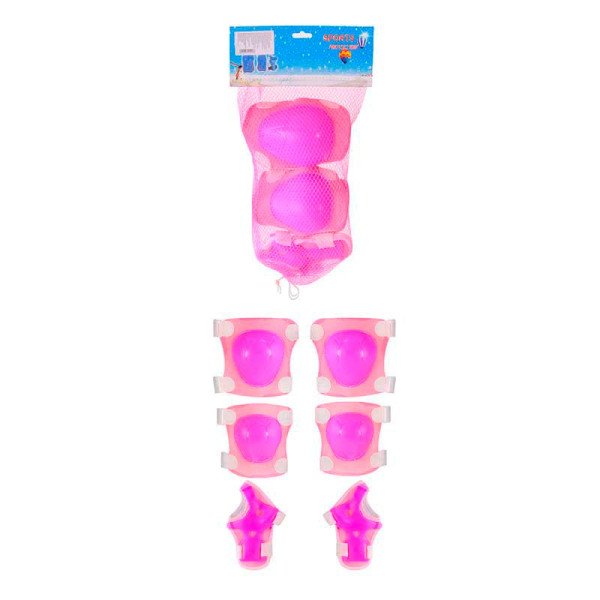 Комплект захисту наколінники та налокітники Z41491_Pink