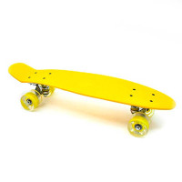 Скейтборд Пенні борд Maximus PENNY BOARD MAX со светом жовтий 56 см МАКС.5358