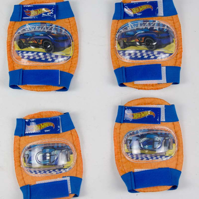 Коплект спортивного захисту Hot Wheels для дітей наколінники і налокітники HL0112