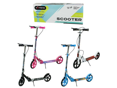 Самокат міський 2-х колісний PU 200 мм з гальмом 4 кольори SC2425 Самокат міський 2-х колісний PU 200 мм з гальмом 4 кольори SC2425