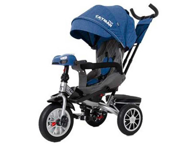 Велосипед триколісний TILLY CAYMAN з пультом і посиленою рамою T-381/4 Сині Т-381/4 Синий Велосипед триколісний TILLY CAYMAN з пультом і посиленою рамою T-381/4 Сині Т-381/4 Синий