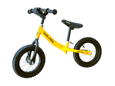 Велобіг Take&Ride Classic жовто-чорний RB-40