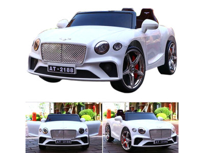 Електромобіль р/у на Bluetooth з MP3 T-7644 EVA WHITE