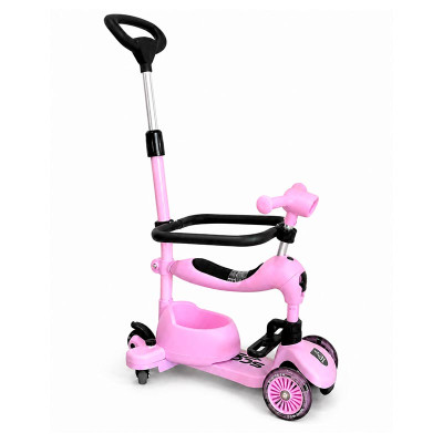 Дитячий самокат Maraton 3in1 Pink K619 Дитячий самокат Maraton 3in1 Pink K619
