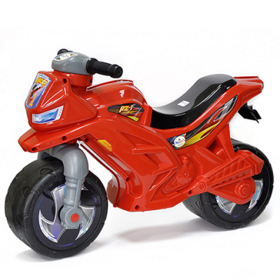 Дитячий мотоцикл біговел Оріон червоний 501