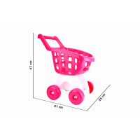 Іграшка ТехноК "Візочок для супермаркету" рожевий 8249