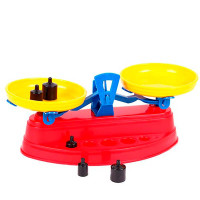 Іграшкові ваги Технок "Маркет" пластиковий 2414 Іграшкові ваги Технок "Маркет" пластиковий 2414