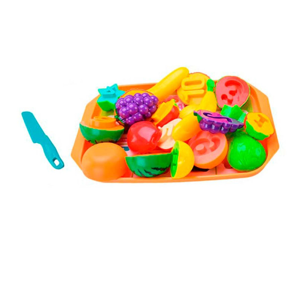 Продукти набір овочі та фрукти з цифрами PL-524-203_Orange