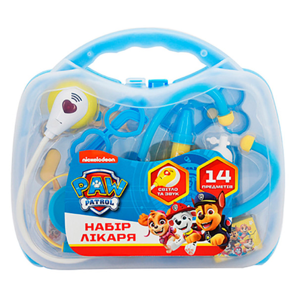 Набір лікаря 10 предметів. Ігровий набір TM “PAW Patrol” 781732