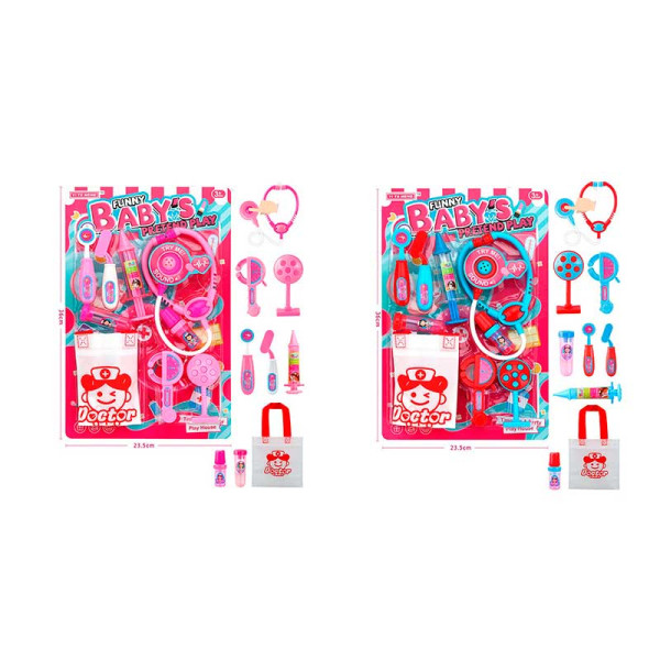 Лікаря набір 2 види градусник шприц з аксесуарами 58846/50