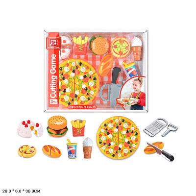 Іграшкова піца з продуктами та аксесуарами 2289
