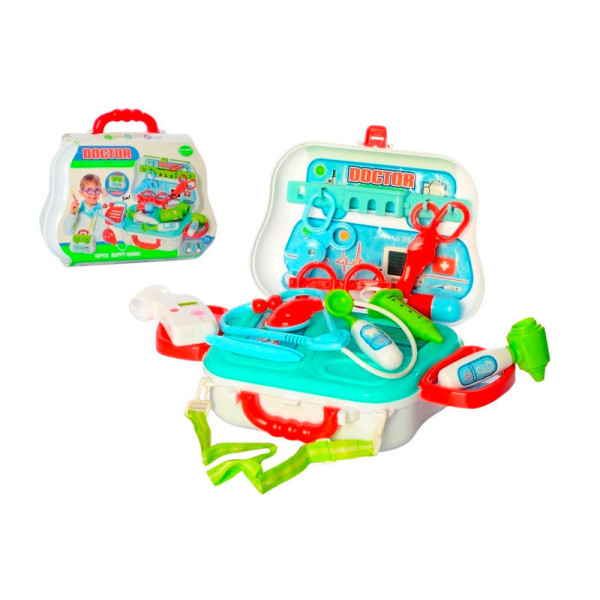 Лікарський набір у валізі-рюкзаку 68861A