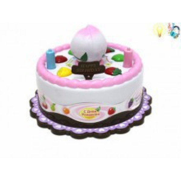 Тортик пластиковий музичний JD-2580A