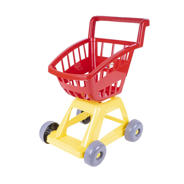 Пластиковий дитячий візок Оріон з кульками 693_Red