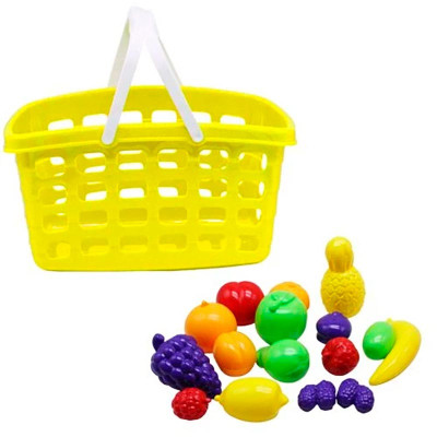 Ігровий Кошик з фруктами Бамсик пластиковий 010/10