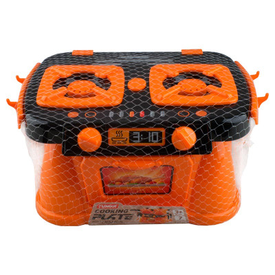 Ігровий набір Юніка Плита Cooking Plate with dishes помаранчевий 4820041671818