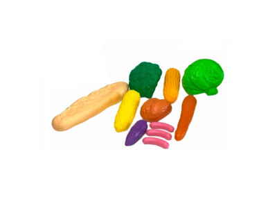 Ігровий набір Colorplast "Продукти" 11 елементів пластикові 1-128