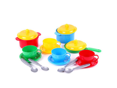 Дитячий ігровий посуд Технок Маринка 1 пластиковий 0687