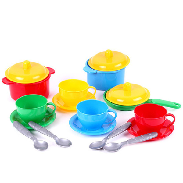 Дитячий ігровий посуд Технок Маринка 1 пластиковий 0687