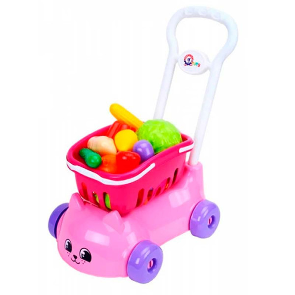 Ігровий візок ТехноК для супермаркету пластиковий 7563